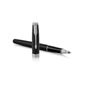 Stylo Roller Parker Sonnet Laque Noire Mat Ct